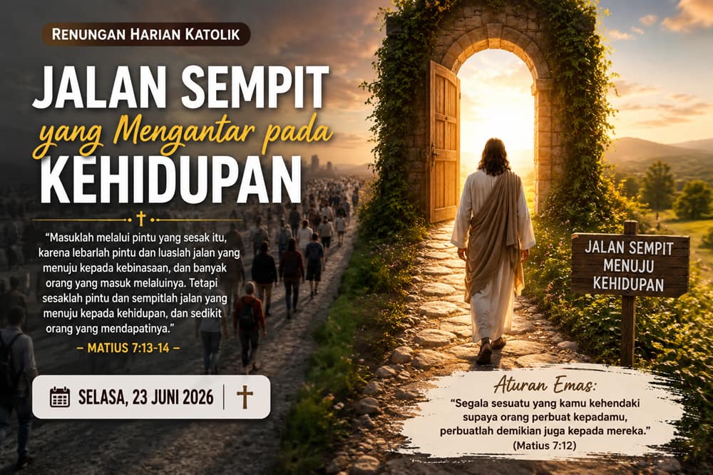 Jalan Sempit yang Mengantar pada Kehidupan