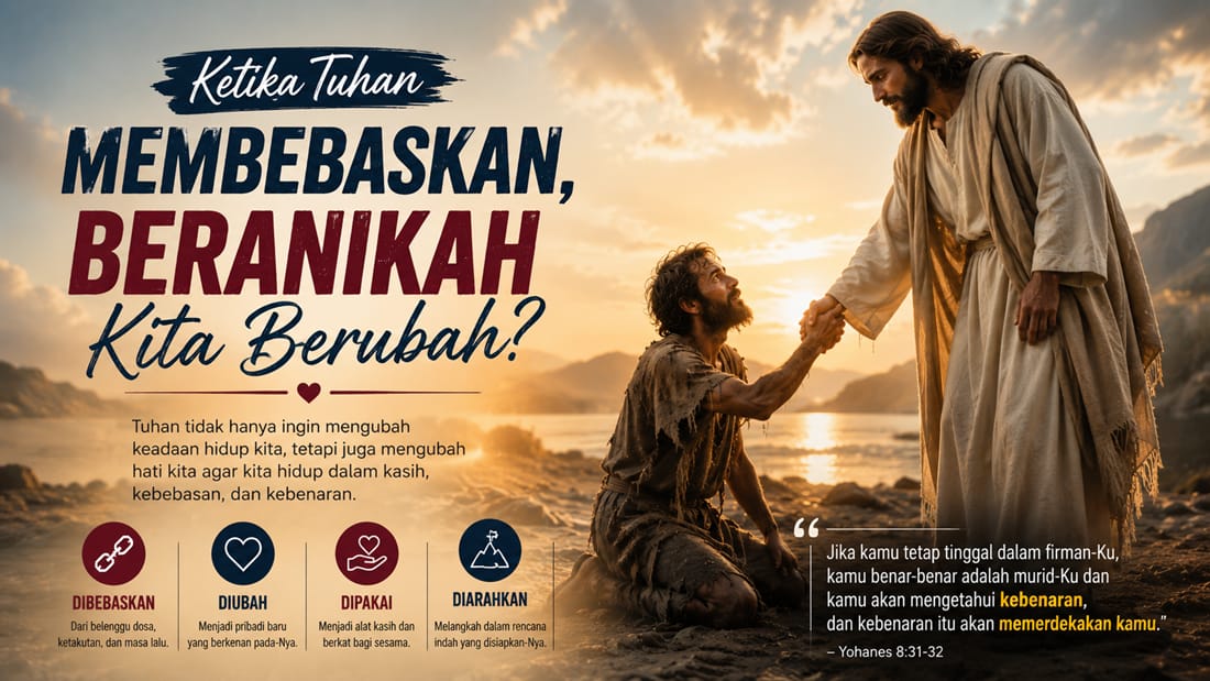 Tuhan Mengubah Hati Sebelum Mengubah Keadaan
