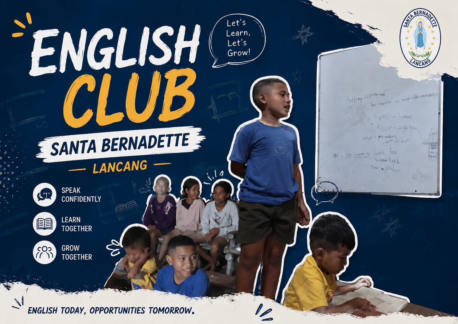 English Club KBG Santa Bernadette Resmi Diluncurkan, Siapkan Generasi Muda Berdaya Saing Global