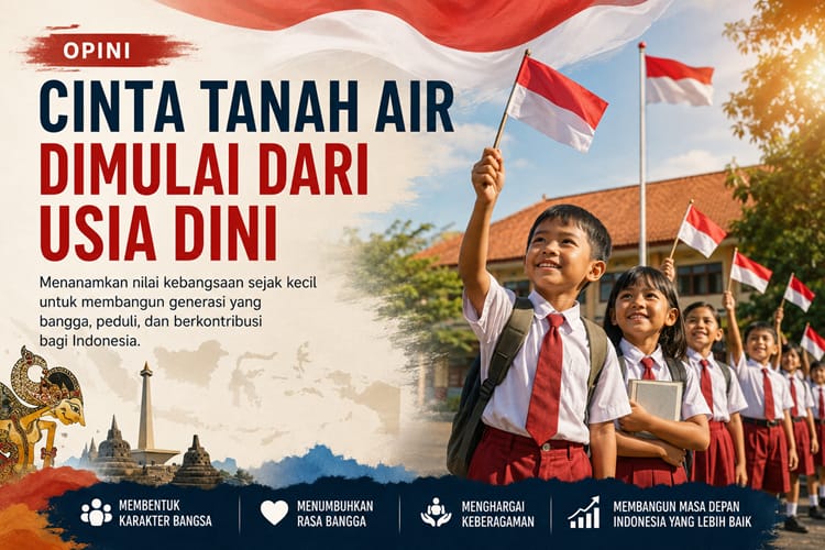 Menanam Benih Nasionalisme Sejak Kecil untuk Indonesia yang Lebih Baik