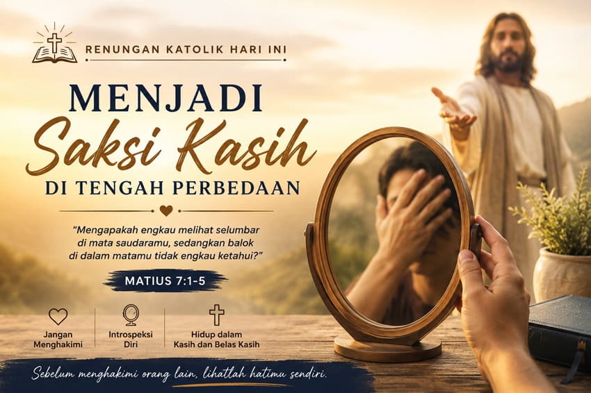 Sebelum Menghakimi Orang Lain, Lihatlah Hatimu Sendiri